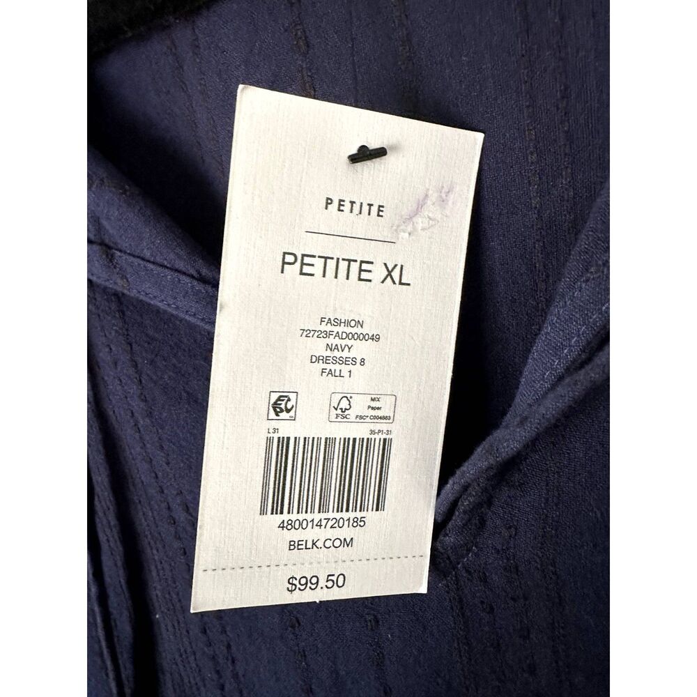 Crown & Ivy PXL Blue Dress - Picture 4 of 4